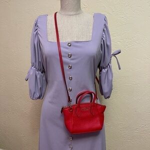 SAMANTHA THAVASA petite choice cute red crossbody bag